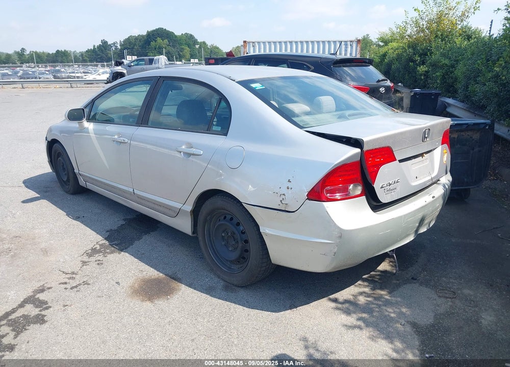 2008 HONDA CIVIC VIN: 1HGFA16548L032350