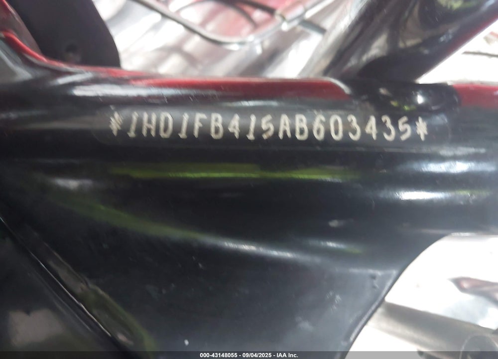 2010 HARLEY-DAVIDSON FLHR VIN: 1HD1FB415AB603435