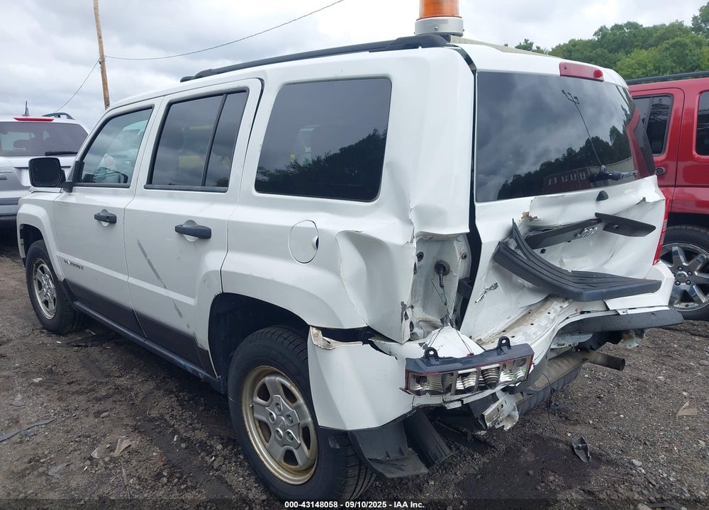 2015 JEEP PATRIOT VIN: 1C4NJRBB8FD424243