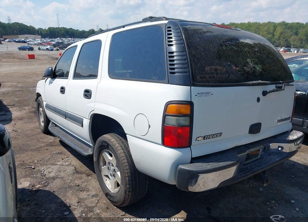 2004 CHEVROLET TAHOE LS VIN: 1GNEC13Z54J153784