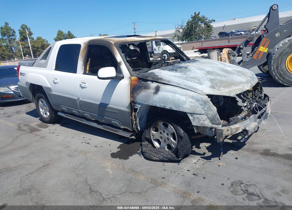 2002 CHEVROLET AVALANCHE 1500 VIN: 3GNEK13T32G129514