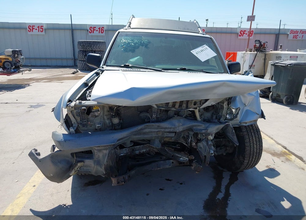 2001 NISSAN XTERRA XE VIN: 5N1ED28Y51C502319