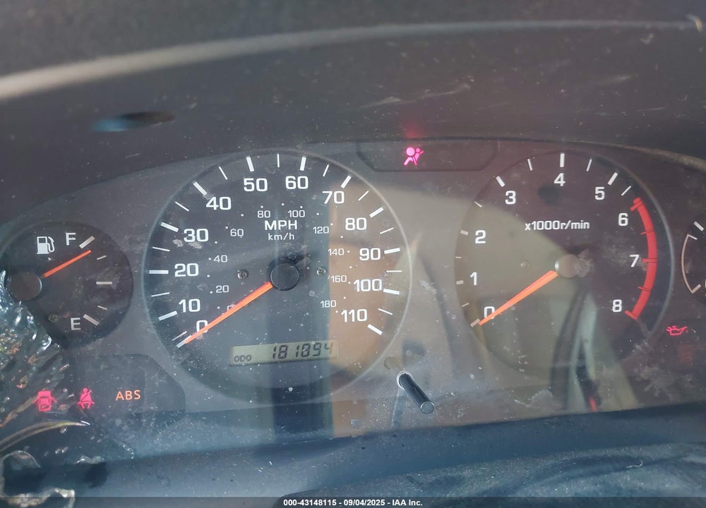2001 NISSAN XTERRA XE VIN: 5N1ED28Y51C502319