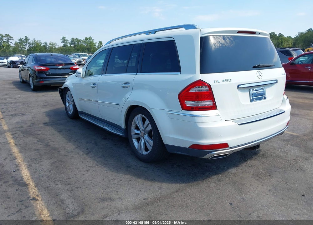 2011 MERCEDES-BENZ GL-CLASS VIN: 4JGBF7BE5BA643705