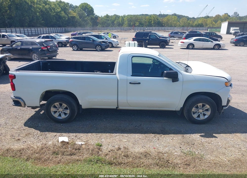 2021 CHEVROLET SILVERADO 1500 2WD LONG BED WT VIN: 3GCNWAEF7MG384559