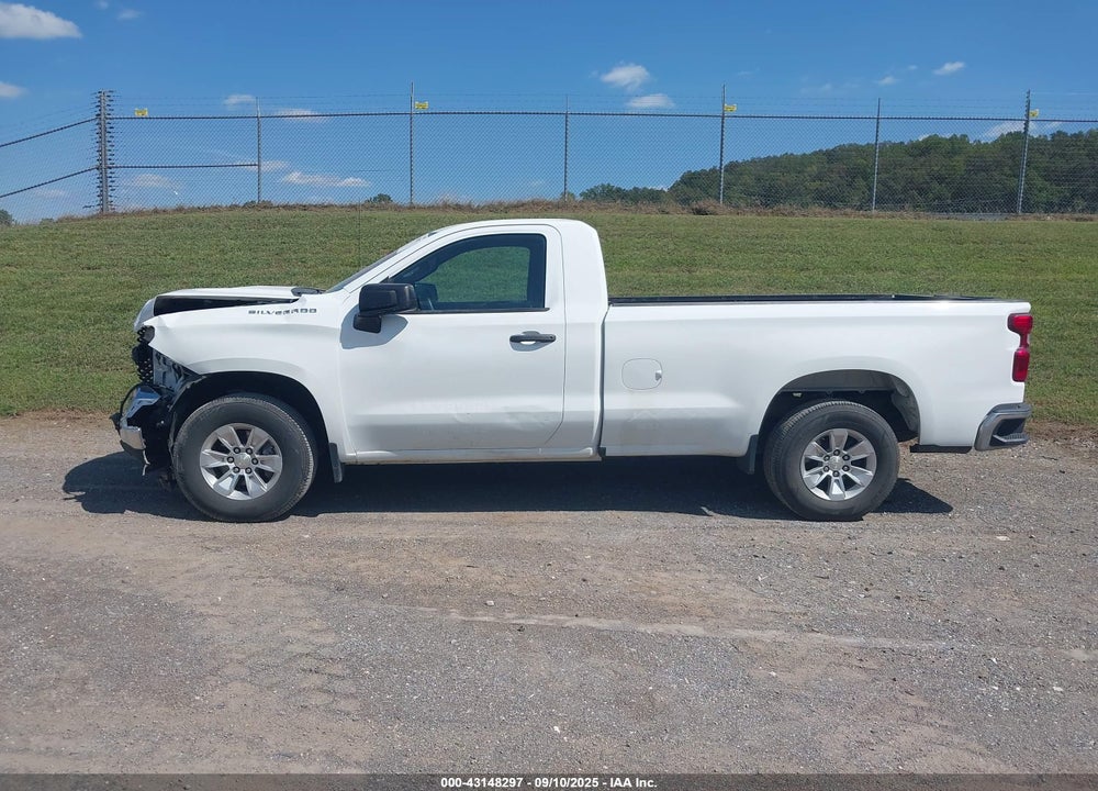 2021 CHEVROLET SILVERADO 1500 2WD LONG BED WT VIN: 3GCNWAEF7MG384559