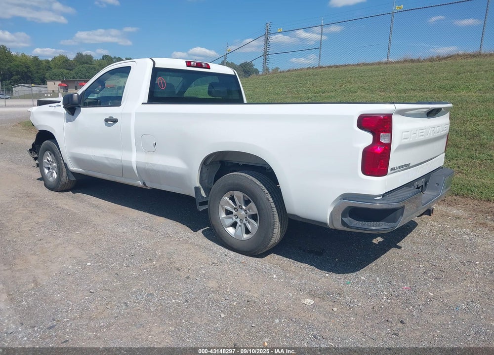 2021 CHEVROLET SILVERADO 1500 2WD LONG BED WT VIN: 3GCNWAEF7MG384559