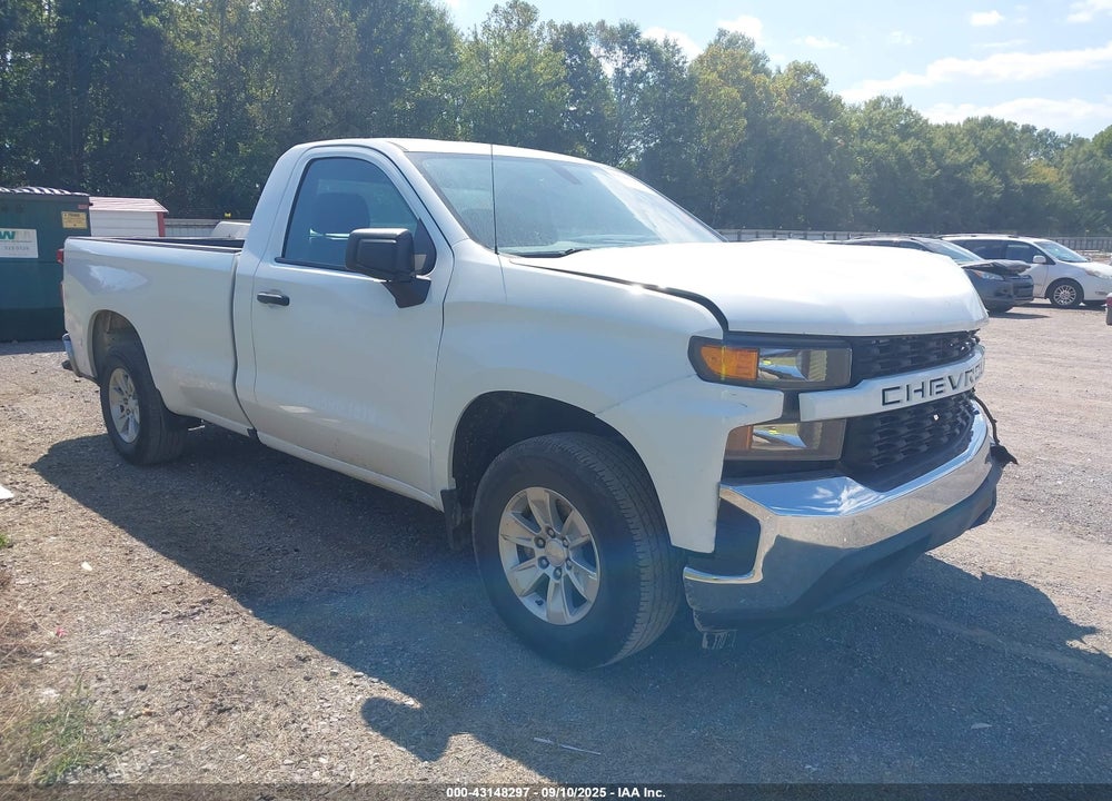2021 CHEVROLET SILVERADO 1500 2WD LONG BED WT VIN: 3GCNWAEF7MG384559