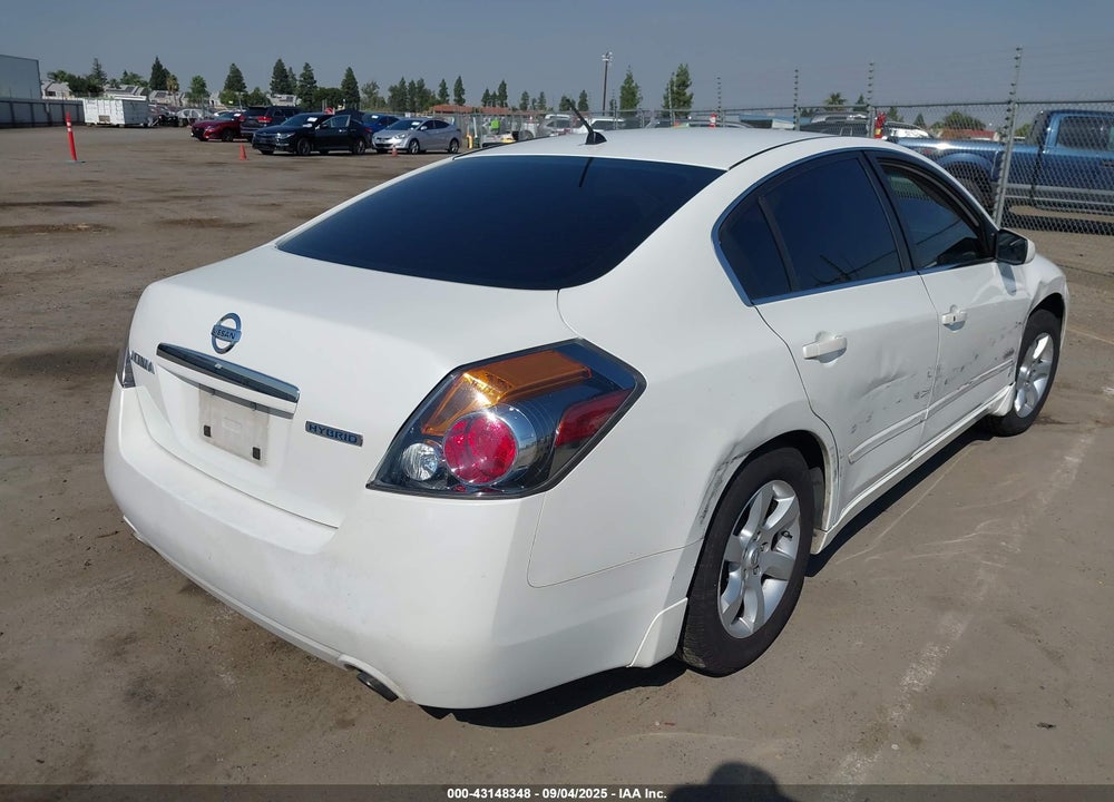 2008 NISSAN ALTIMA HYBRID VIN: 1N4CL21EX8C249092