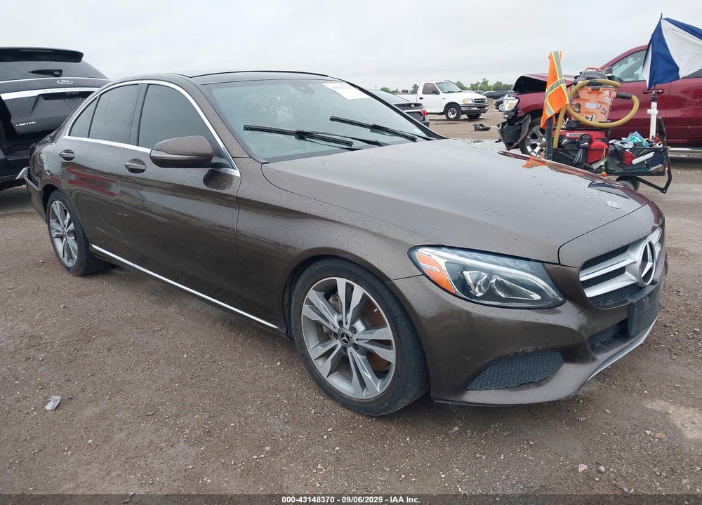 2018 MERCEDES-BENZ C 300 VIN: WDDWF4JBXJR375123