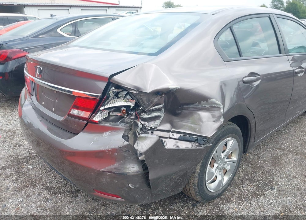 2014 HONDA CIVIC VIN: 19XFB2F54EE016851