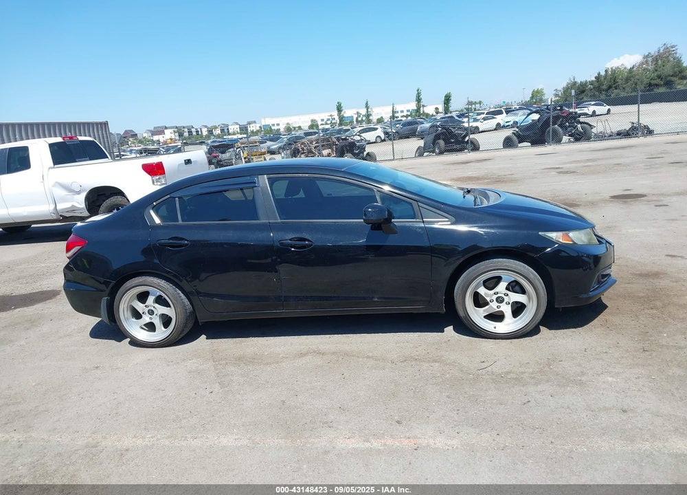 2013 HONDA CIVIC LX VIN: 19XFB2F55DE229418