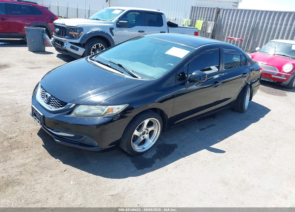 2013 HONDA CIVIC LX VIN: 19XFB2F55DE229418