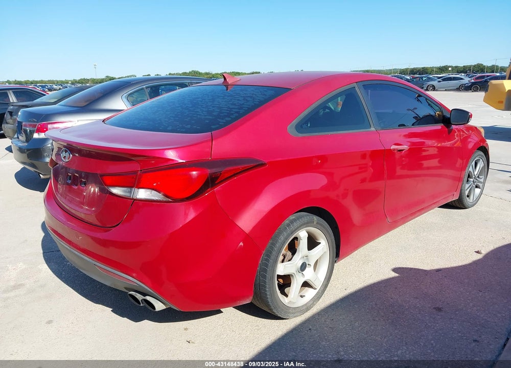 2014 HYUNDAI ELANTRA VIN: KMHDH6AH7EU027497