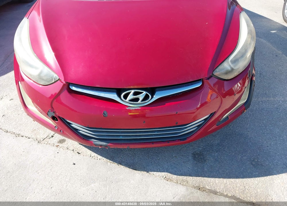 2014 HYUNDAI ELANTRA VIN: KMHDH6AH7EU027497