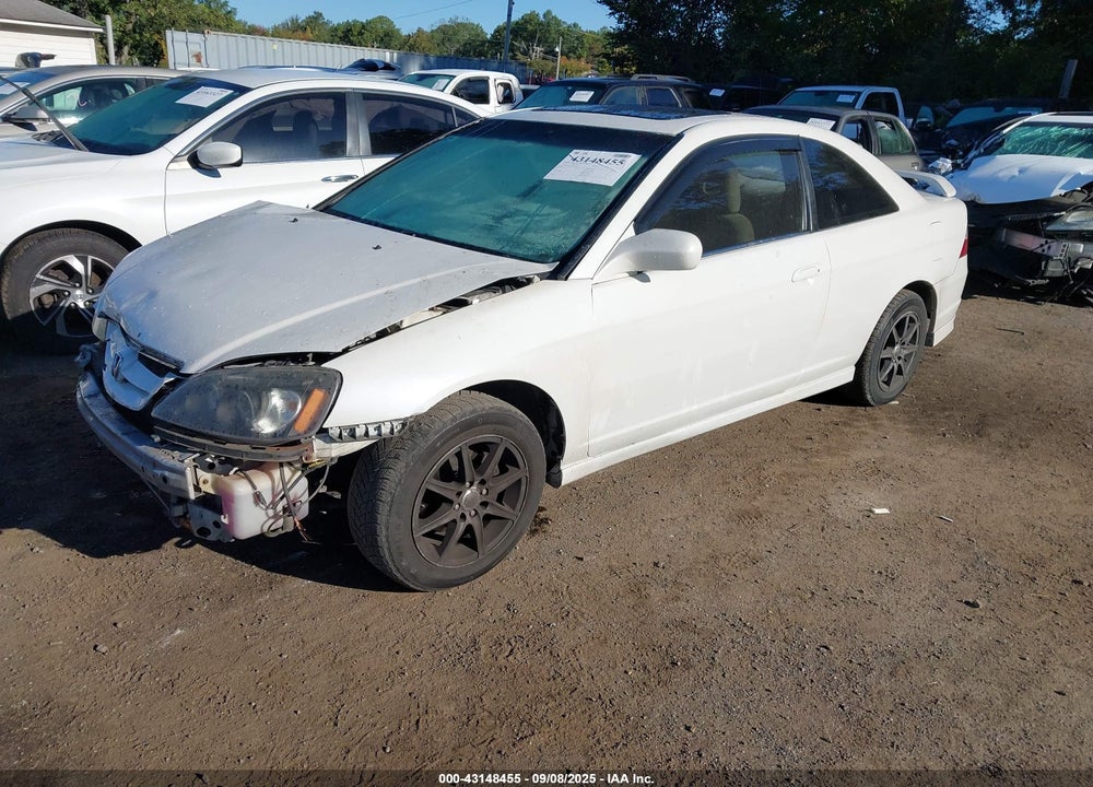 2001 HONDA CIVIC EX VIN: 1HGEM21951L124446