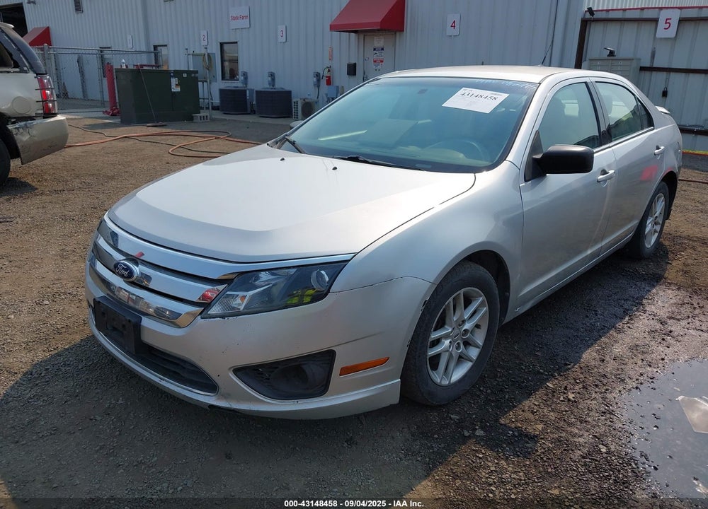 2012 FORD FUSION VIN: 3FAHP0GA8CR206707