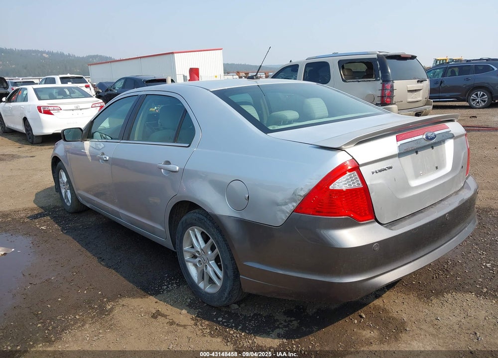 2012 FORD FUSION VIN: 3FAHP0GA8CR206707