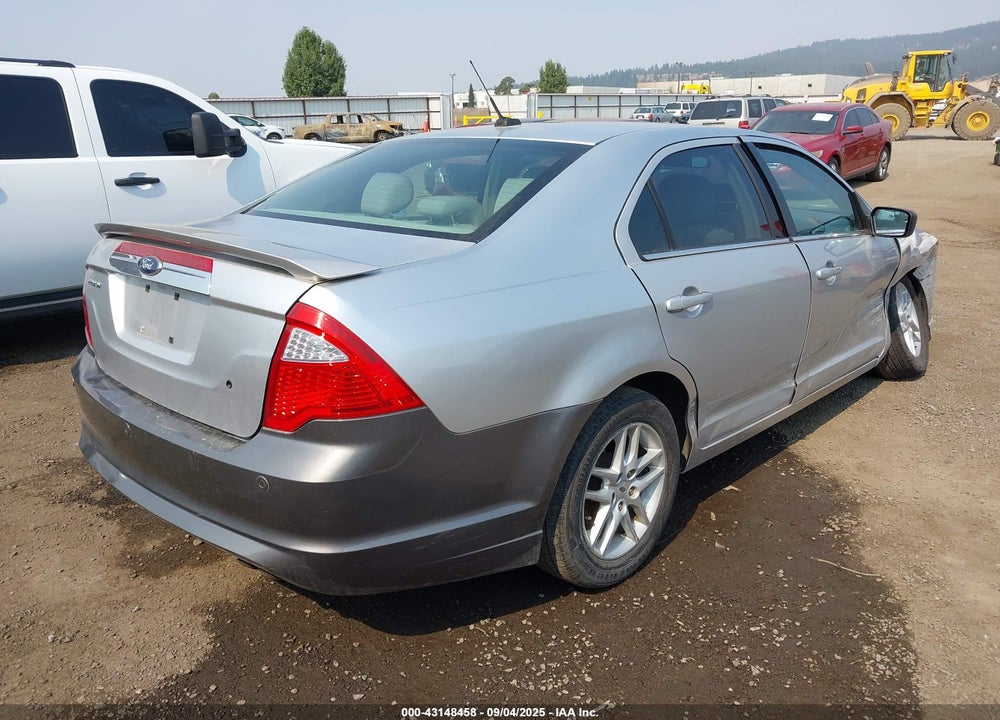 2012 FORD FUSION VIN: 3FAHP0GA8CR206707