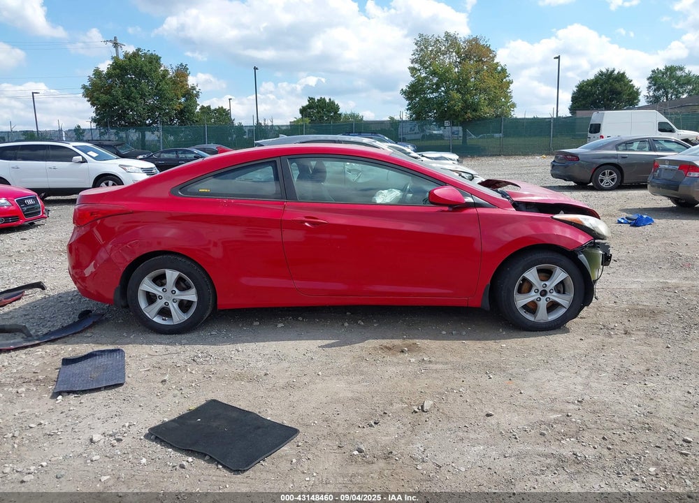 2013 HYUNDAI ELANTRA GS VIN: KMHDH6AE5DU012663