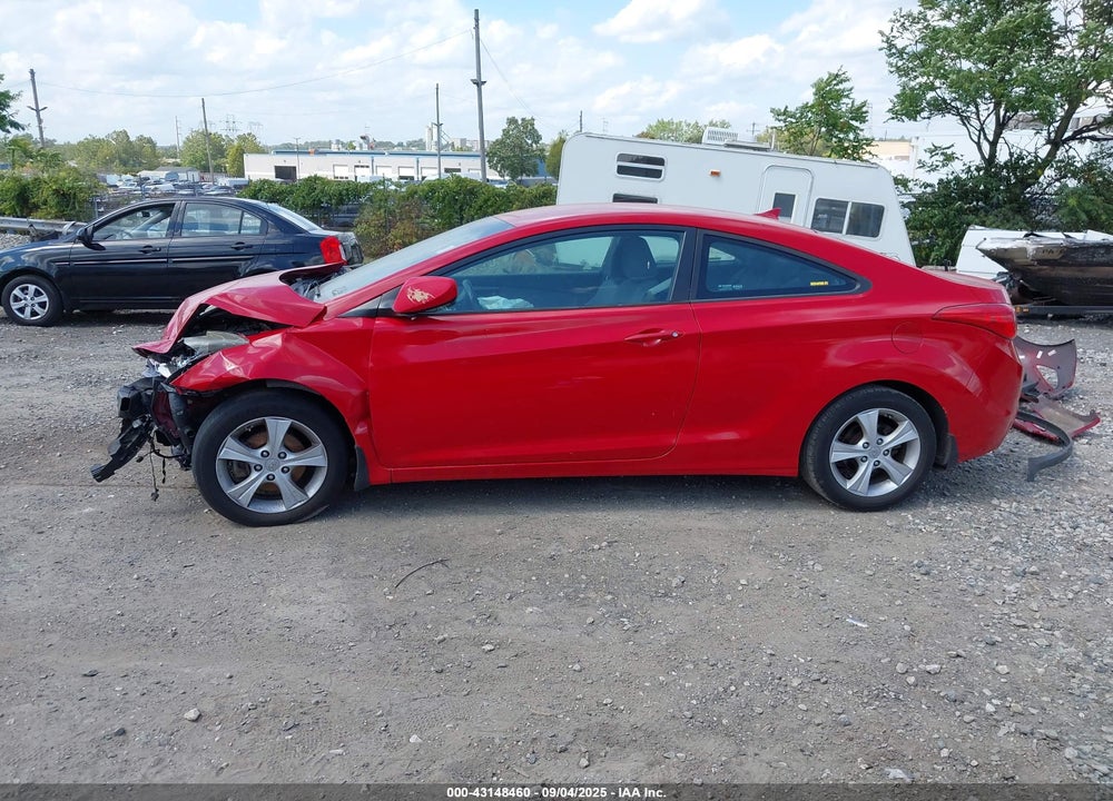2013 HYUNDAI ELANTRA GS VIN: KMHDH6AE5DU012663