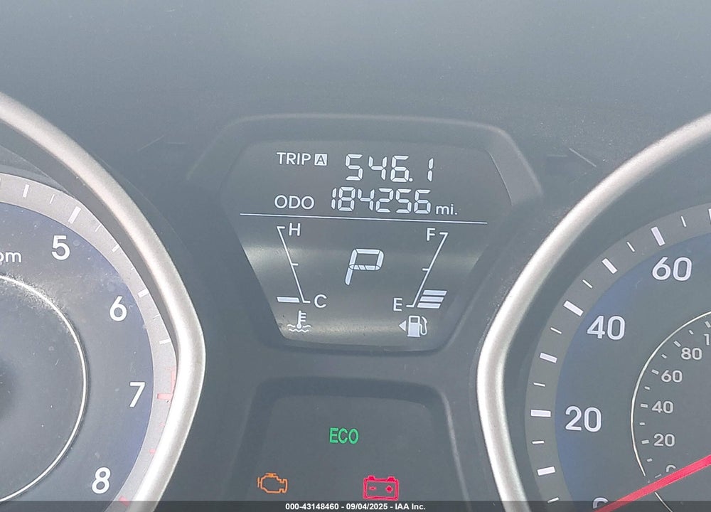 2013 HYUNDAI ELANTRA GS VIN: KMHDH6AE5DU012663