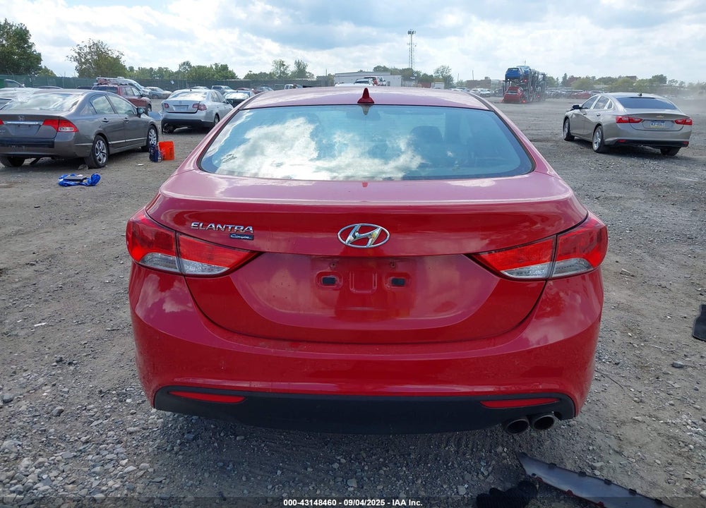 2013 HYUNDAI ELANTRA GS VIN: KMHDH6AE5DU012663