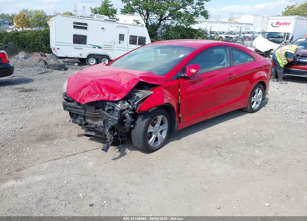2013 HYUNDAI ELANTRA GS VIN: KMHDH6AE5DU012663