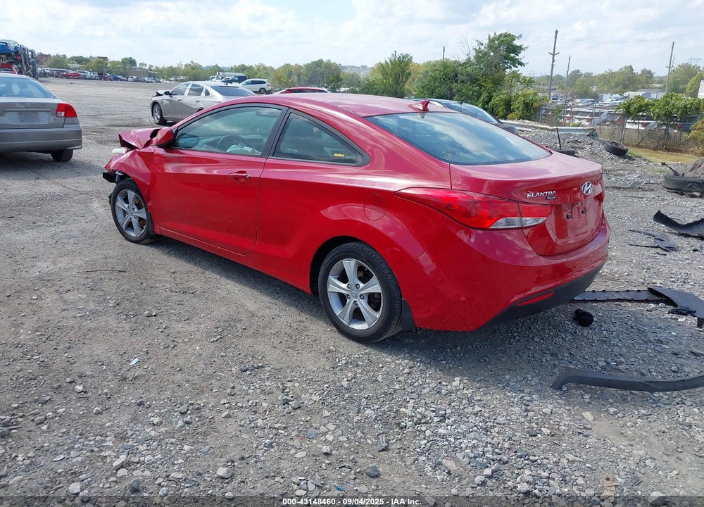 2013 HYUNDAI ELANTRA GS VIN: KMHDH6AE5DU012663