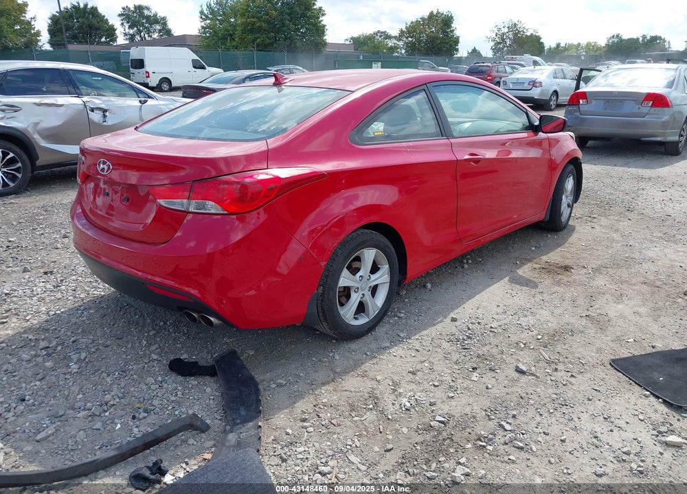 2013 HYUNDAI ELANTRA GS VIN: KMHDH6AE5DU012663