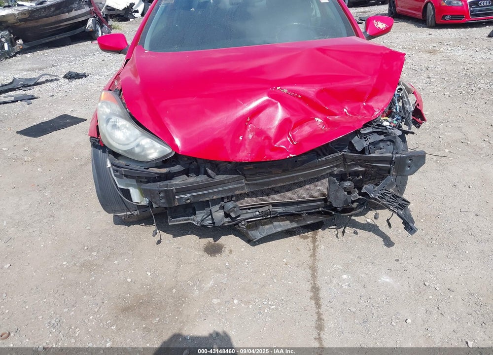 2013 HYUNDAI ELANTRA GS VIN: KMHDH6AE5DU012663
