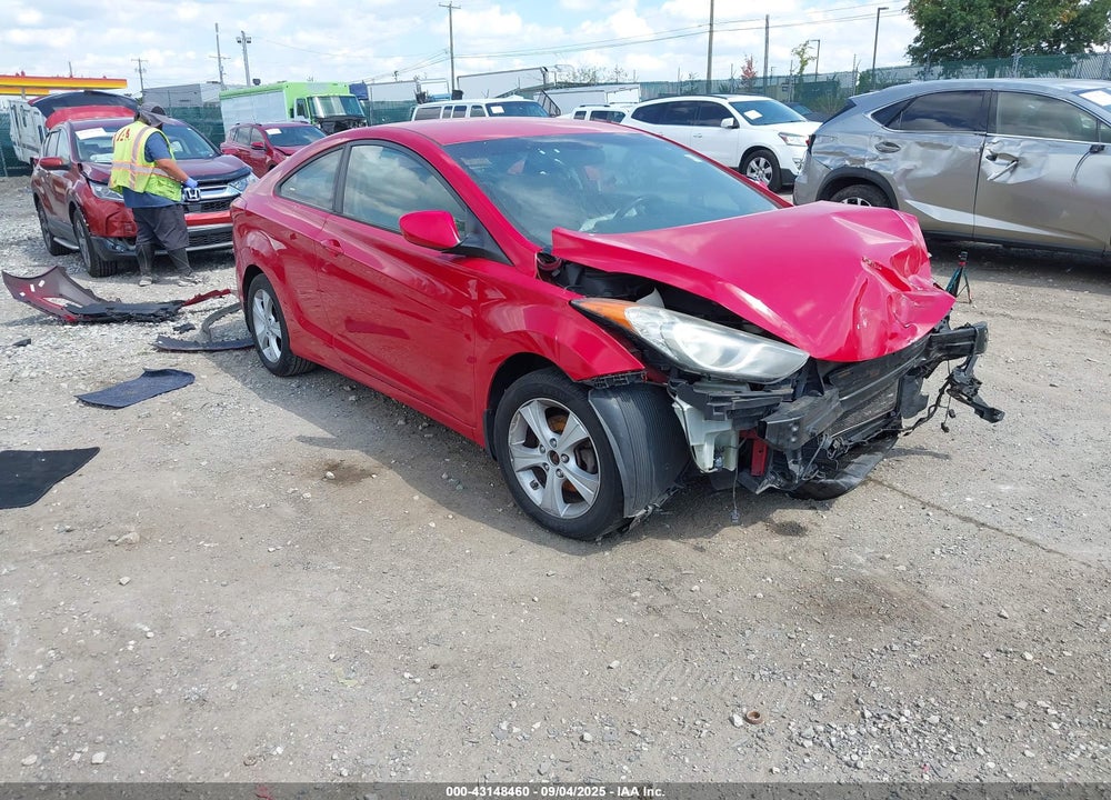 2013 HYUNDAI ELANTRA GS VIN: KMHDH6AE5DU012663