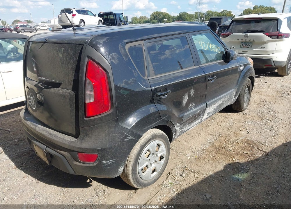 2013 KIA SOUL VIN: KNDJT2A59D7749250