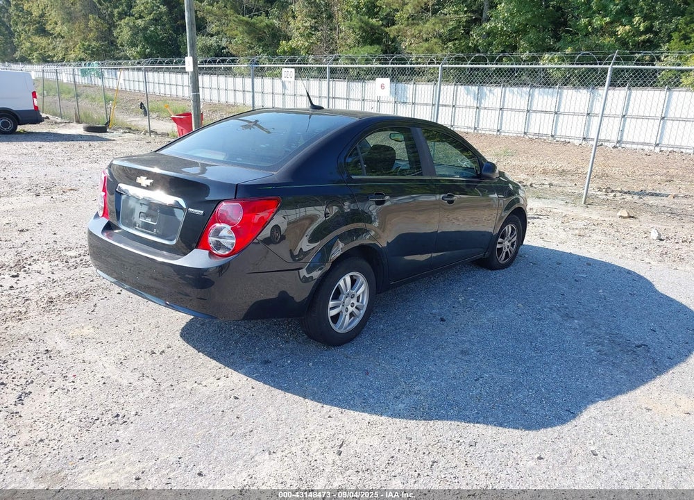 2013 CHEVROLET SONIC VIN: 1G1JC5SB0D4121027