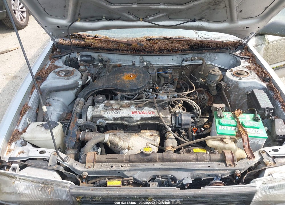 1989 TOYOTA COROLLA DLX VIN: JT2AE92W6K3214206
