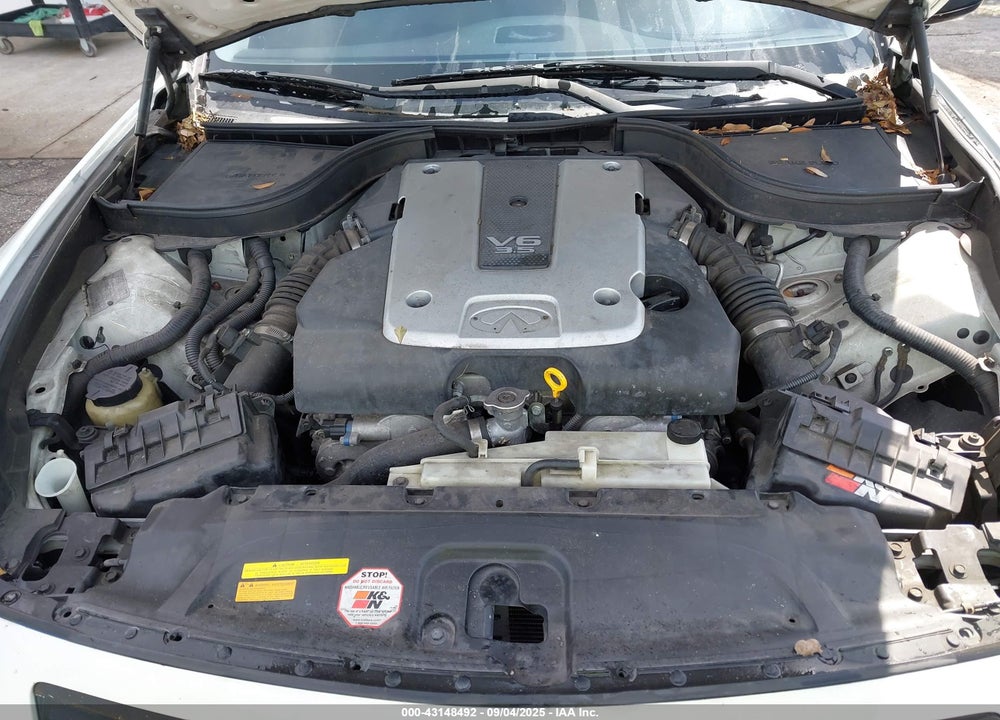 2008 INFINITI G35 JOURNEY VIN: JNKBV61E38M227791