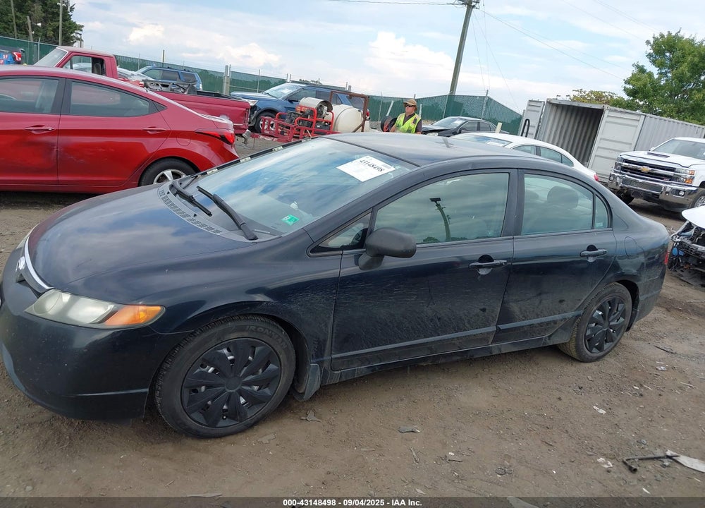 2007 HONDA CIVIC LX VIN: 1HGFA16537L091789