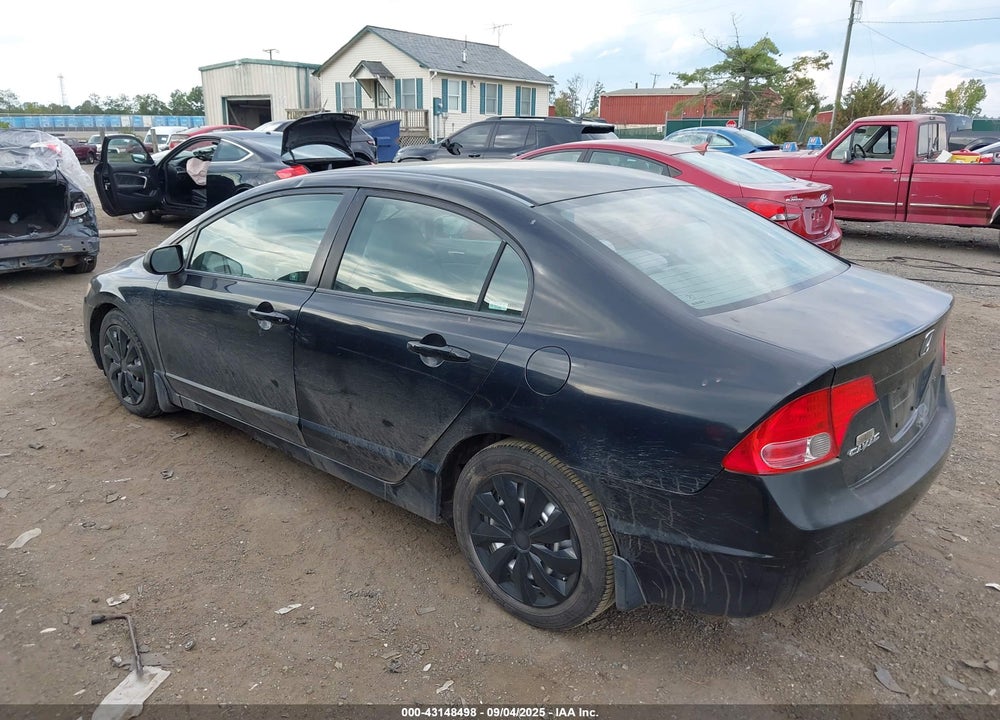 2007 HONDA CIVIC LX VIN: 1HGFA16537L091789