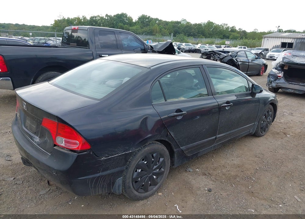 2007 HONDA CIVIC LX VIN: 1HGFA16537L091789