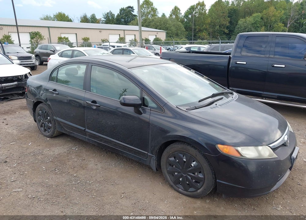 2007 HONDA CIVIC LX VIN: 1HGFA16537L091789