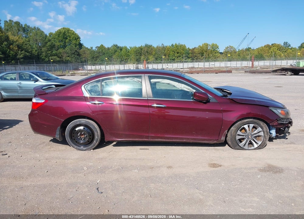 2013 HONDA ACCORD VIN: 1HGCR2F35DA109622