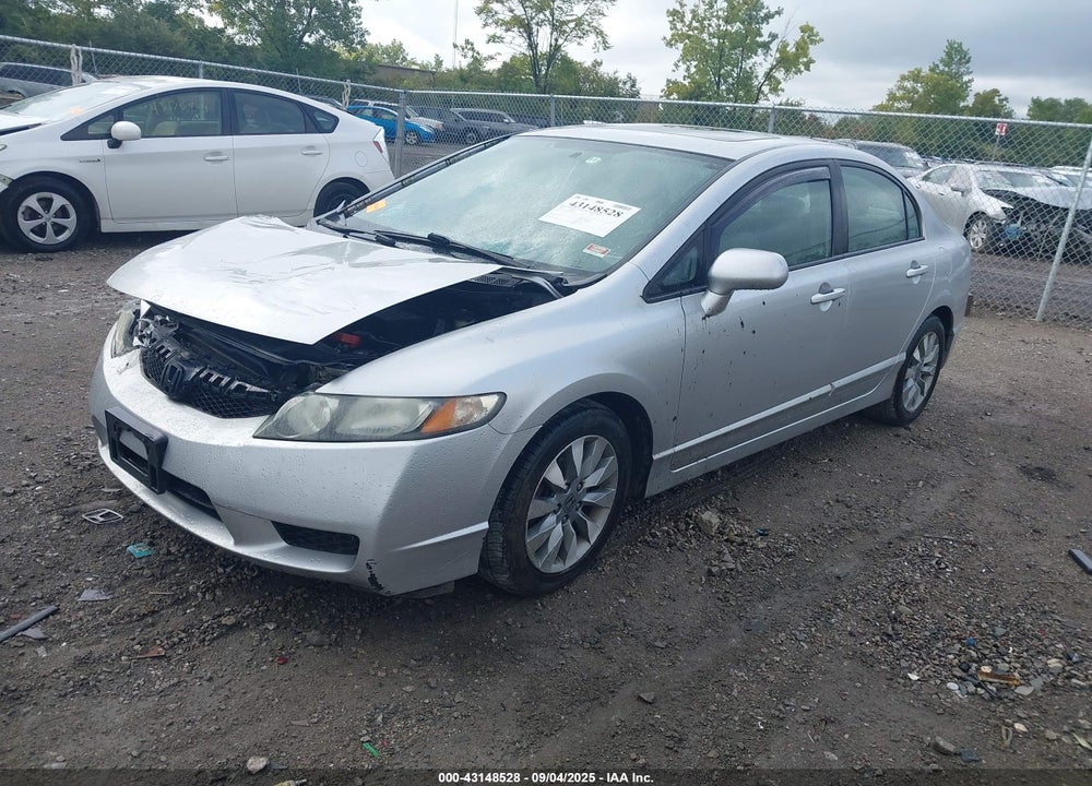 2009 HONDA CIVIC VIN: 19XFA16819E043440