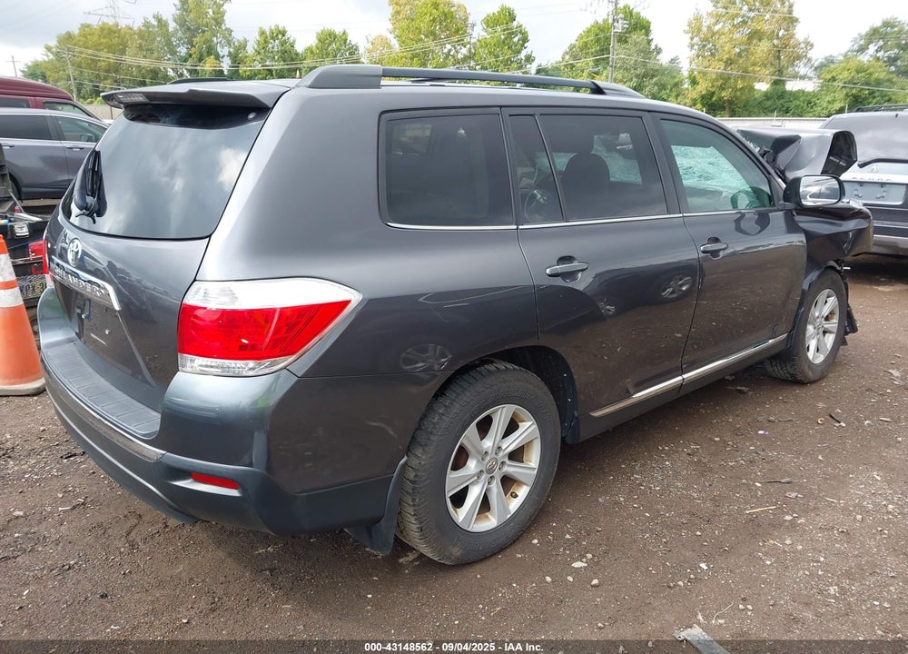 2013 TOYOTA HIGHLANDER VIN: 5TDZK3EH9DS114857