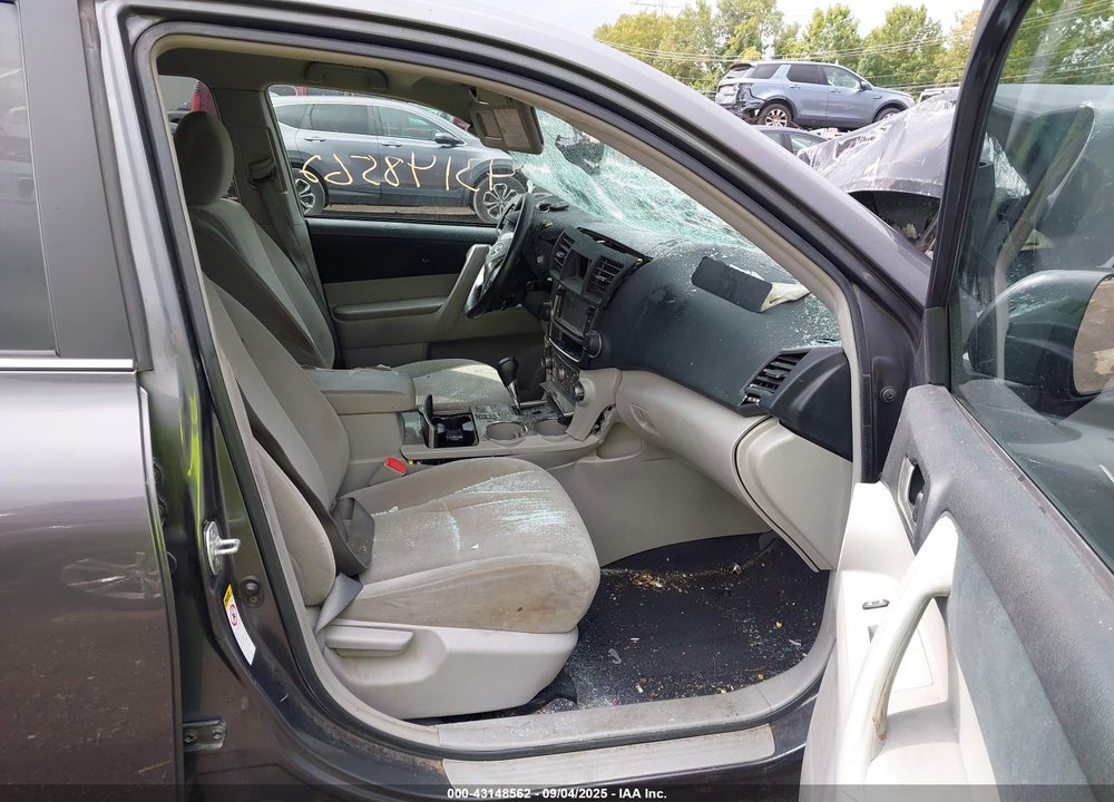 2013 TOYOTA HIGHLANDER VIN: 5TDZK3EH9DS114857