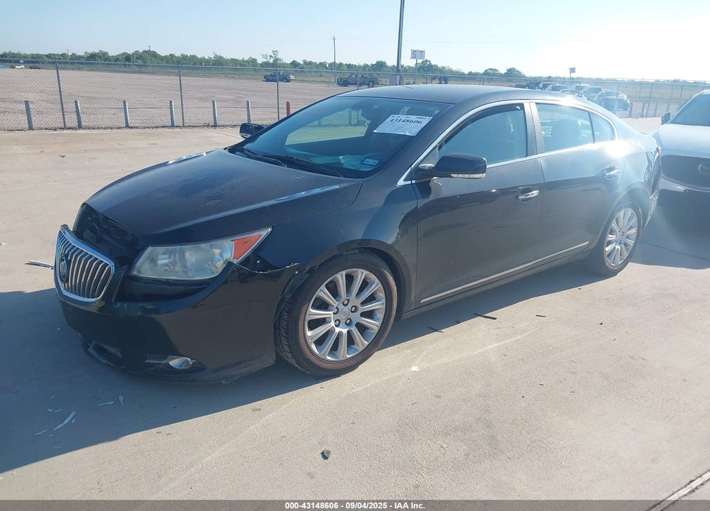 2013 BUICK LACROSSE LEATHER GROUP VIN: 1G4GC5E35DF226278