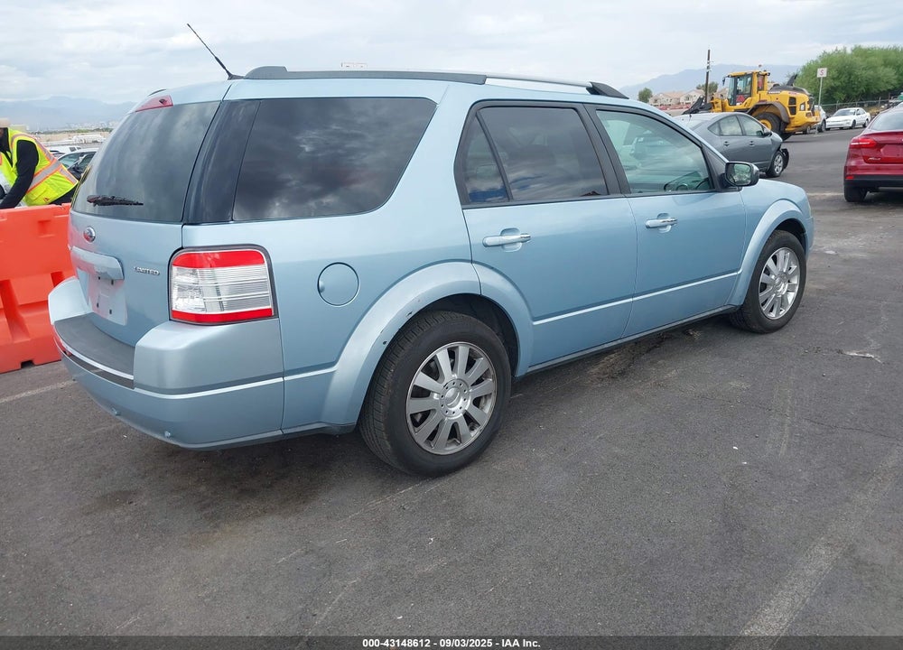 2008 FORD TAURUS X LIMITED VIN: 1FMDK03W18GA36693
