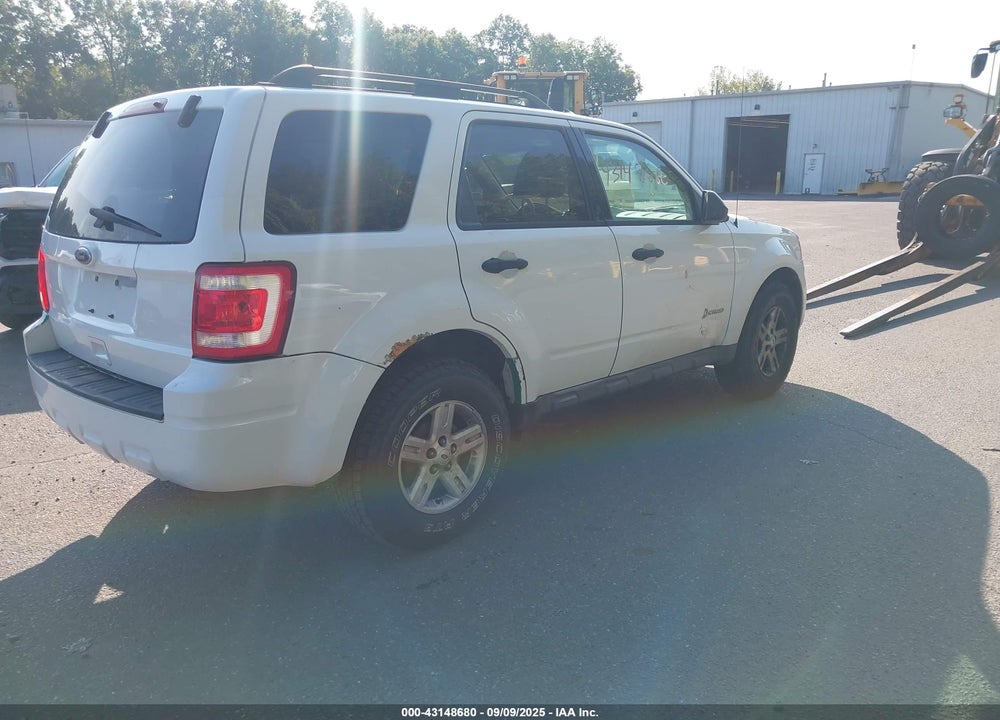 2011 FORD ESCAPE HYBRID VIN: 1FMCU5K36BKA69462