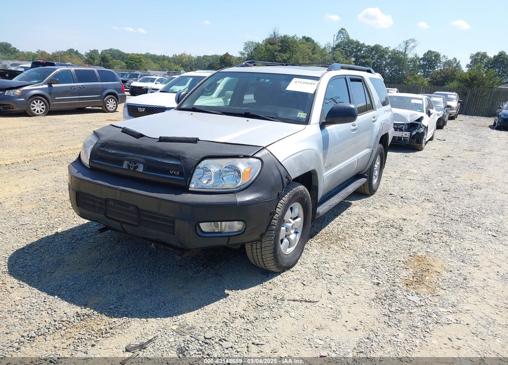 2003 TOYOTA 4RUNNER SR5 V8 VIN: JTEBT14R430014112