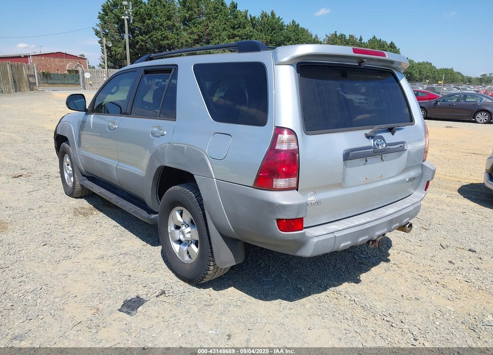 2003 TOYOTA 4RUNNER SR5 V8 VIN: JTEBT14R430014112