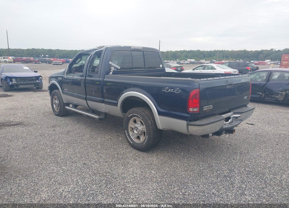 2006 FORD F-250 LARIAT/XL/XLT VIN: 1FTSX21P36EA87805
